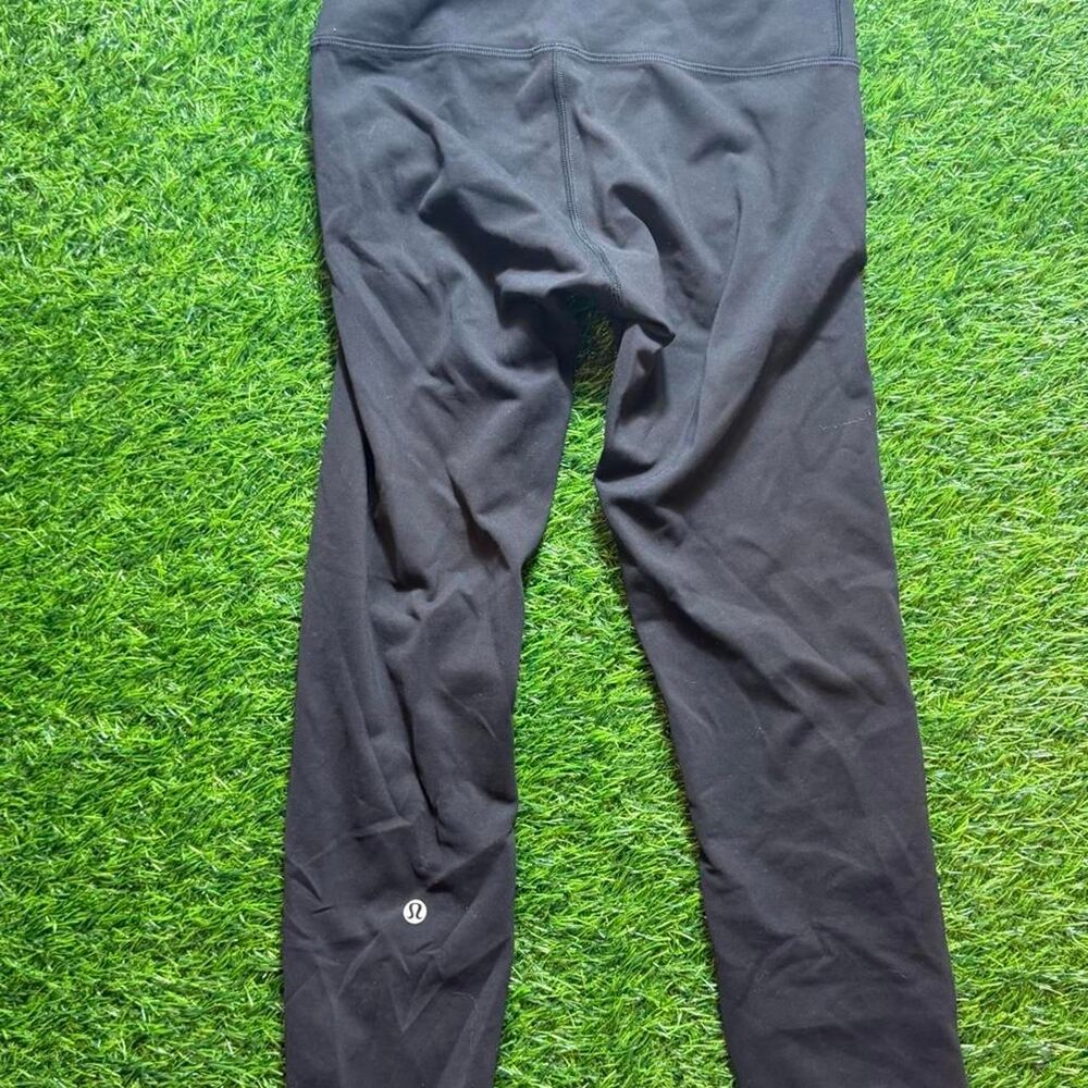 Lululemon black align leggings size 6